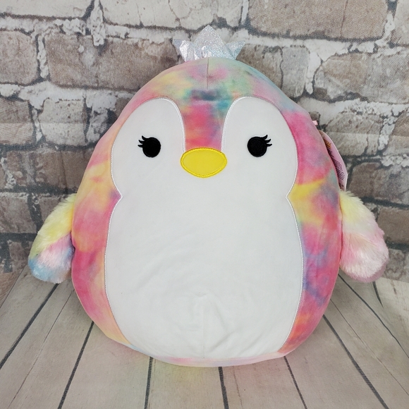 Squishmallow Louisa Tie Dye Penguin 